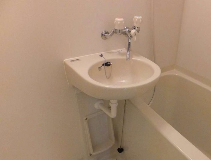 洗面設備　※別のお部屋の写真です