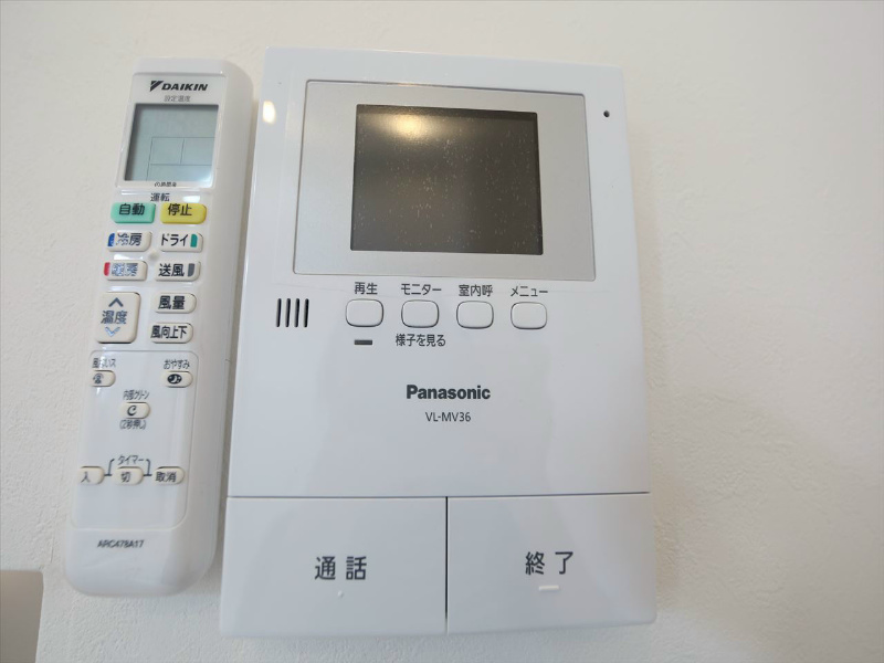 セキュリティ　ＴＶモニター付インターホン