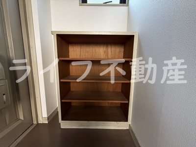 収納　ちょっとした収納スペースも充実しています