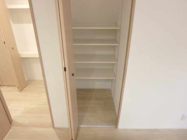 収納　ちょっとした収納スペースも充実しています