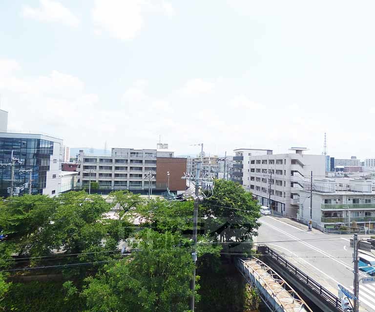 眺望　バルコニーからの室外風景。