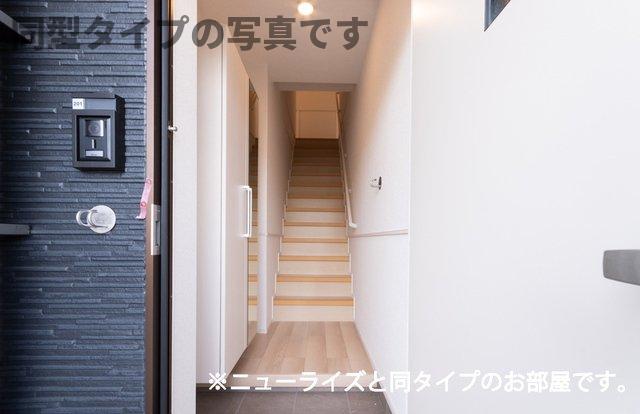 玄関　収納もある玄関です