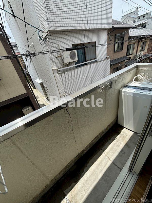 バルコニー　落ち着いた時間を過ごせるバルコニーです