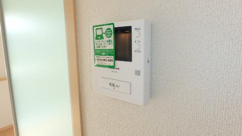 セキュリティ　TVモニター付で安心のセキュリティー♪