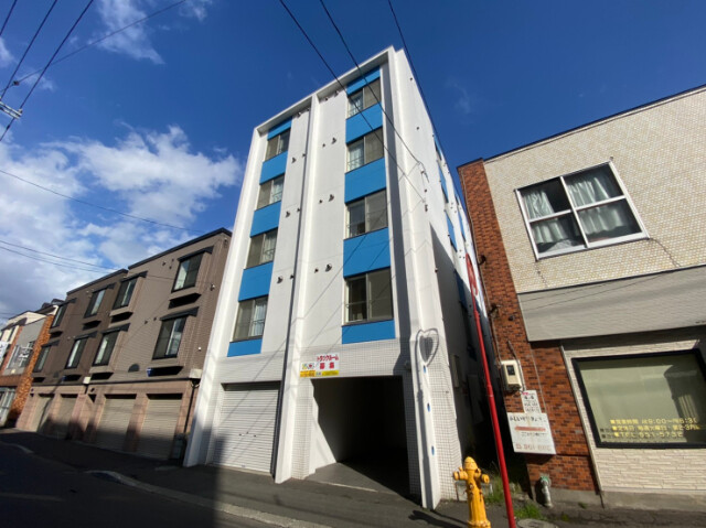 建物外観　札幌市中央区南５条西「ブランノワールラヴィール南５条」