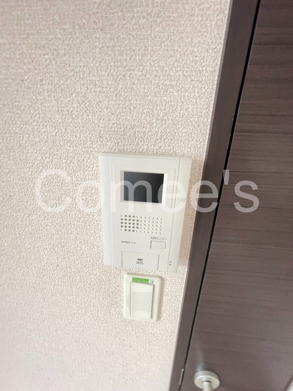 セキュリティ　モニター付きインターホン