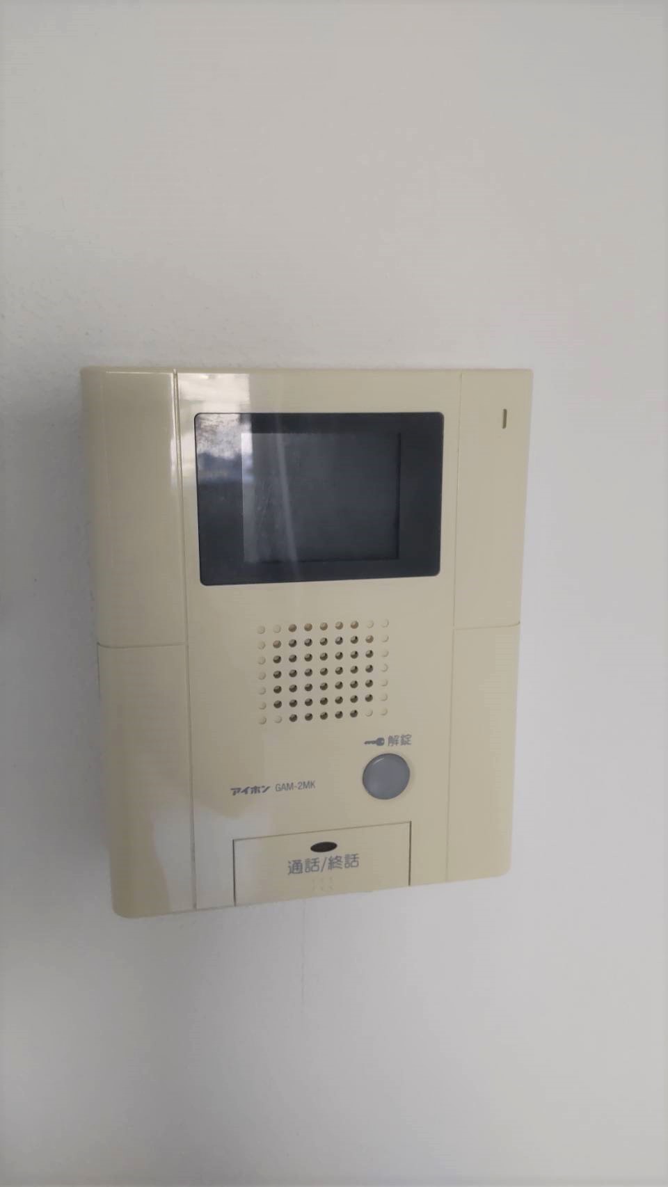 セキュリティ　TVモニター付きなので来客時も安心です