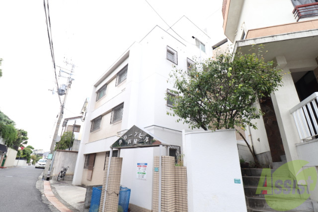 建物外観　芦屋市岩園町「グリーンヒル芦屋」