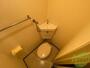 トイレ　こちらはトイレです。お手入れも楽ちんです！