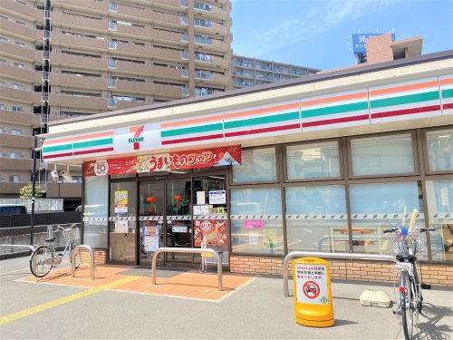 コンビニ　セブンイレブン 藤井寺岡1丁目店（コンビニ）まで219m