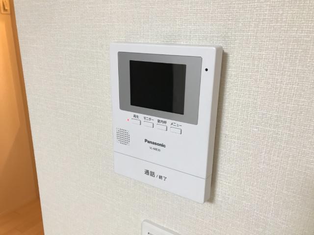 セキュリティ　カメラ付インターホン（イメージ）