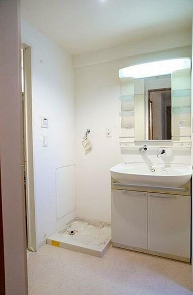 洗面設備　別タイプ部屋　参考写真です