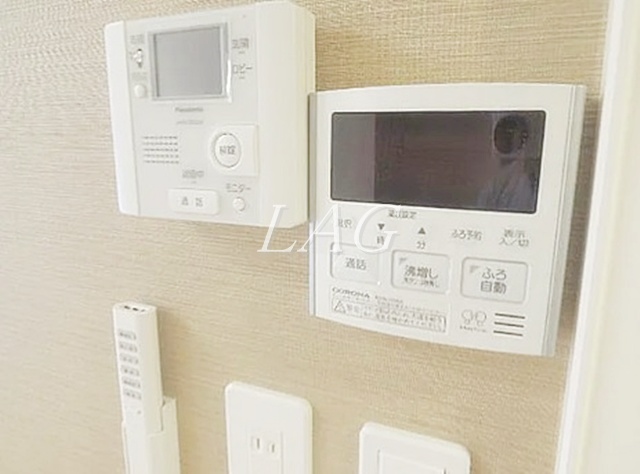 セキュリティ　モニター付きインターフォンです。