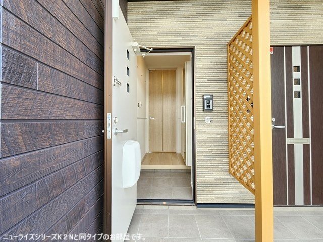 玄関　毎日通る玄関はこちらです