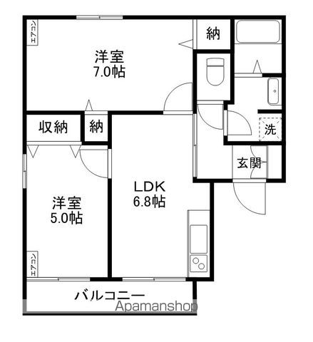 ハイム壱番館の間取り写真