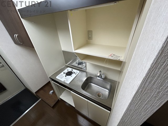 キッチン　1口ガスコンロ付のキッチン♪