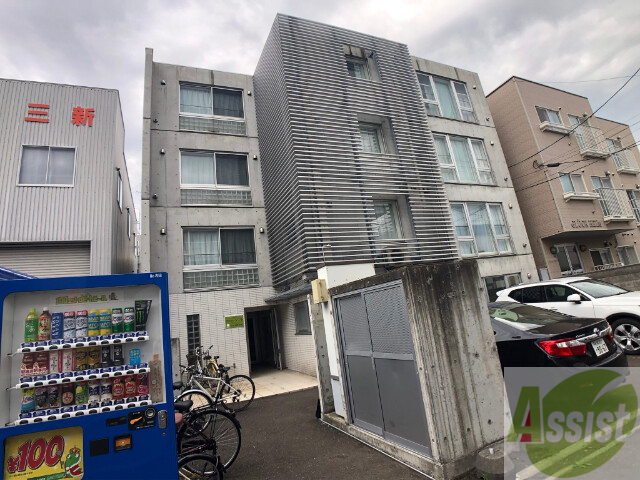建物外観　札幌市北区北十五条西「チケン北大前」