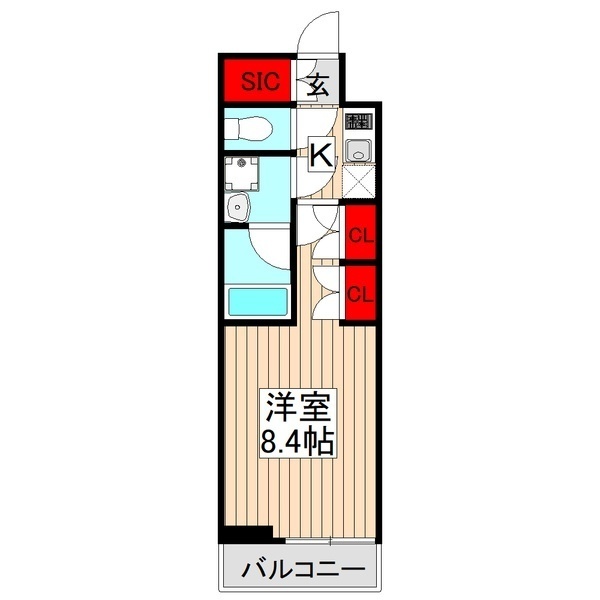 MAXIV東武練馬の間取り写真