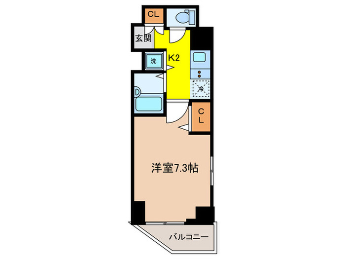 メインステージ大手町の間取り写真