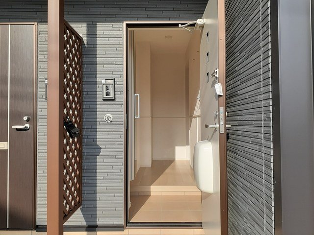 玄関　毎日通る玄関はこちらです