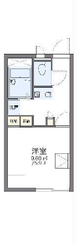 レオパレスエトワール鈴木の間取り写真