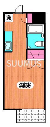 東京メトロ丸ノ内線 中野坂上駅 徒歩4分 2階建 築33年の間取り写真