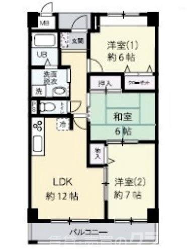 グレース21の間取り写真