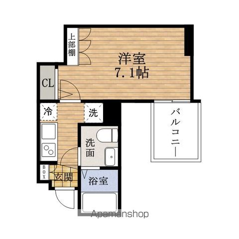 地下鉄御堂筋線 本町駅 徒歩5分 15階建 築13年の間取り写真
