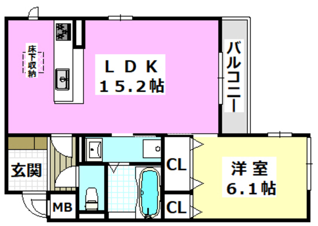 D-room Novalisの間取り写真