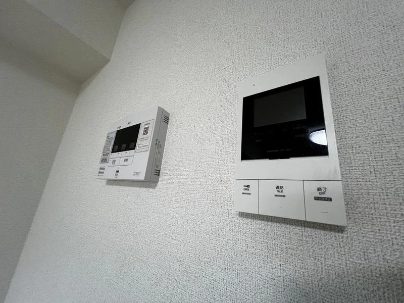 セキュリティ　モニター付きで安心