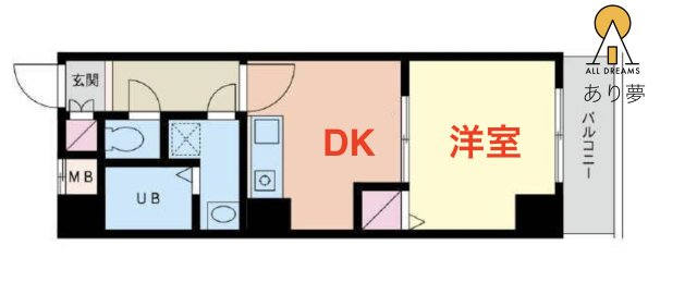 エナジー吉野町の間取り写真