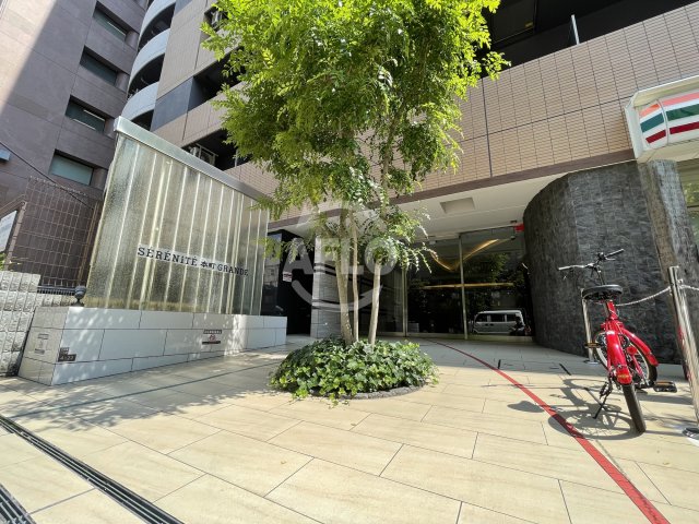 エントランス　セレニテ本町グランデ　エントランスアプローチ