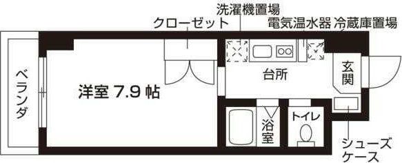 ローズウッド・ハイツ門前仲町の間取り写真