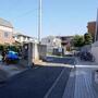 眺望　前面道路