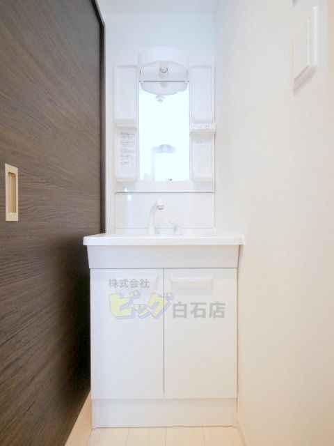 洗面設備　シャンプードレッサー完備しています♪