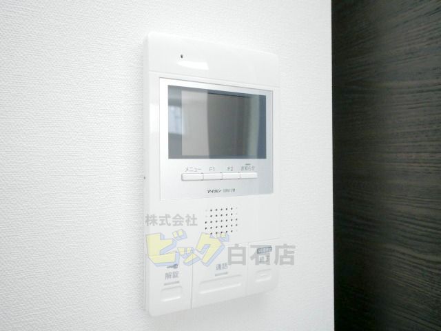 セキュリティ　モニター付きインターホン完備しています♪