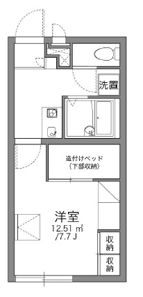 コンフォート八幡の間取り