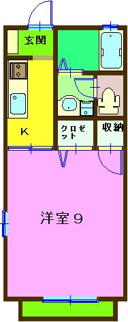 サングランディA棟の間取り