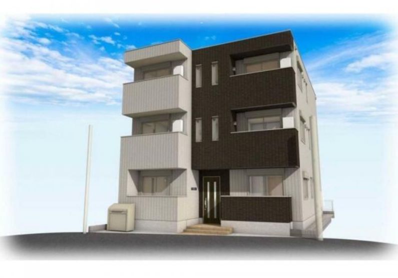 建物外観　★外壁タイル張り★