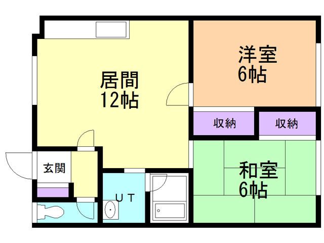 ツインシティー２４８の間取り