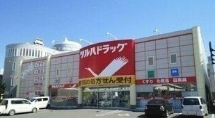 【名寄市西五条北のアパートのドラックストア】