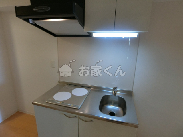 キッチン　二口ＩＨコンロ付きシステムキッチン