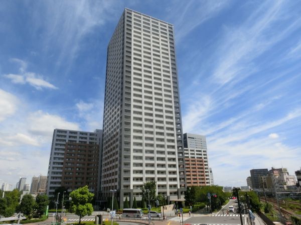ラゾーナ川崎レジデンスセントラルタワーの建物外観
