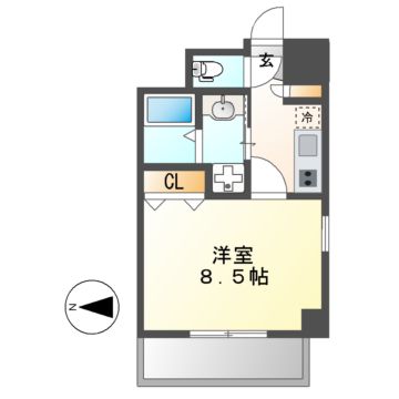 プルミエ志賀本通の間取り