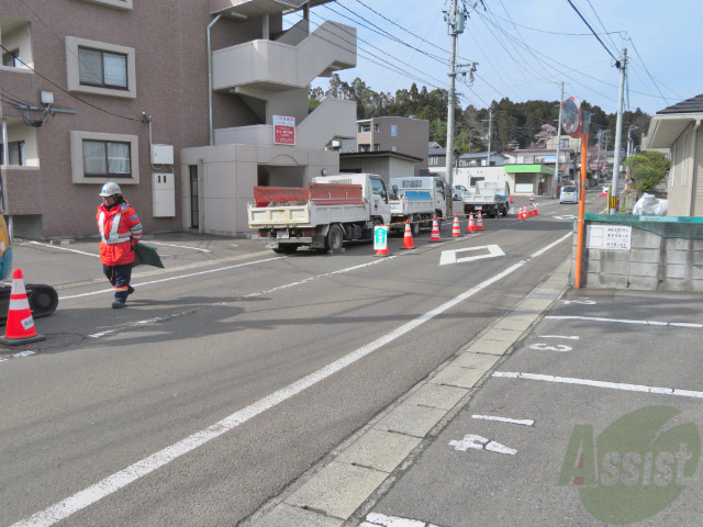 【仙台市宮城野区岩切のマンションの駐車場】