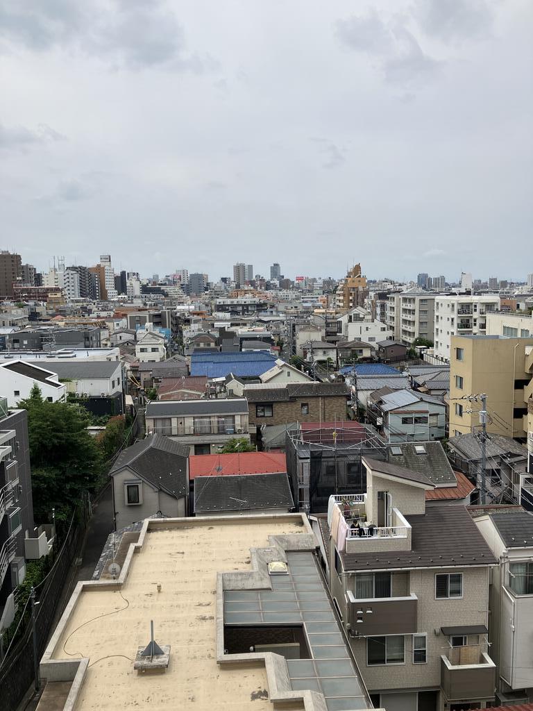 眺望　住宅街の夜景が一望できます（西側）