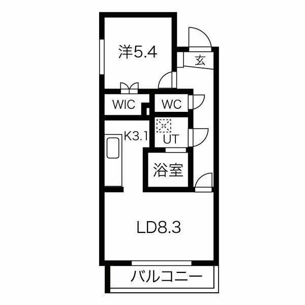 ヴィガラス平町の間取り