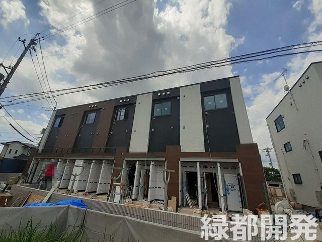 【下関市綾羅木新町のアパートの建物外観】