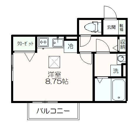 【メゾンデュプレの間取り】