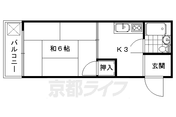 タツミマンションの間取り